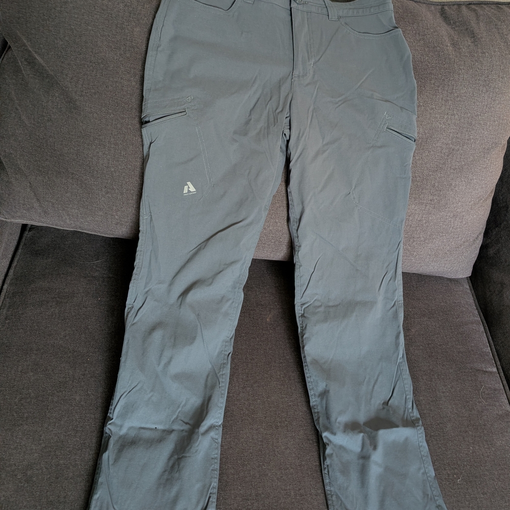 Eddie Bauer Women's First Ascent Lined Pants Charcoal Size 8